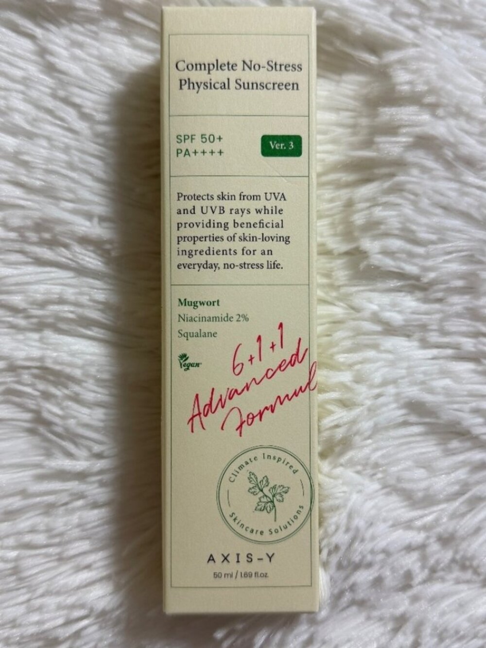 AXIS -Y Complete No-Stress Physical Sunscreen V3
